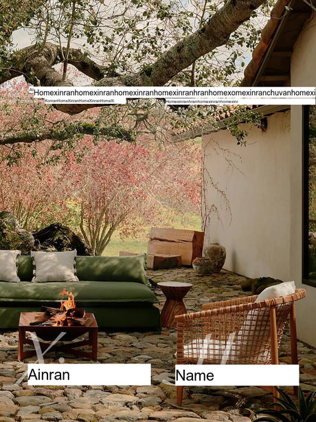 GENJI Hiroshi Elegant Rattan Leisure Chair from GENJI