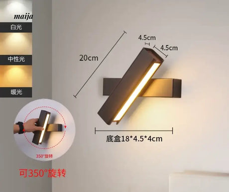 GVG Adjustable Bedroom Wall Sconce from GVG