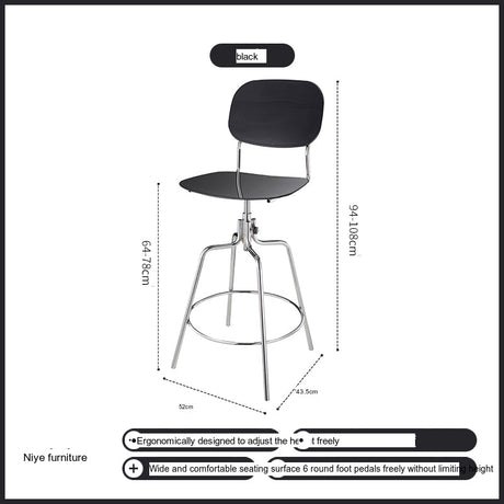 NIYE Isolde Modern Ergonomic Barstool Creative Highchair from NIYE
