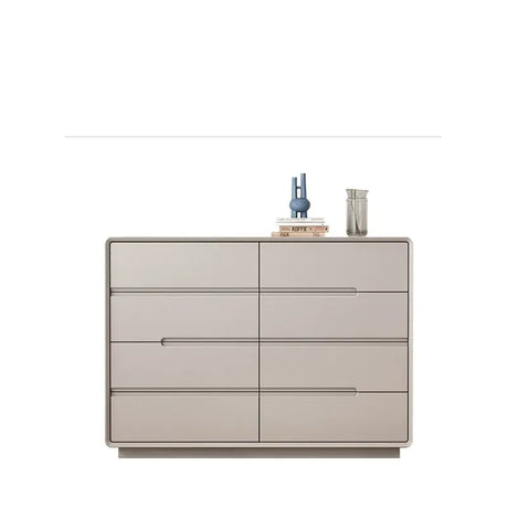 LINYUE Gideon Italian Black Minimalist Multi-Drawer Cabinet from LINYUE
