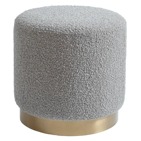 SOOGOOD Akira Cozy Fabric Short Stool from SOOGOOD
