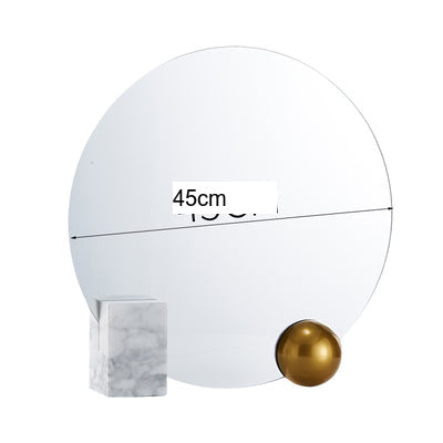 ROOMHOME Elowen Elegant Nordic Round Makeup Mirror from ROOMHOME