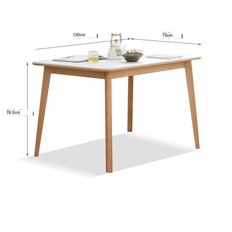 GENJI Harumi Elegant Solid Wood Long Table from GENJI