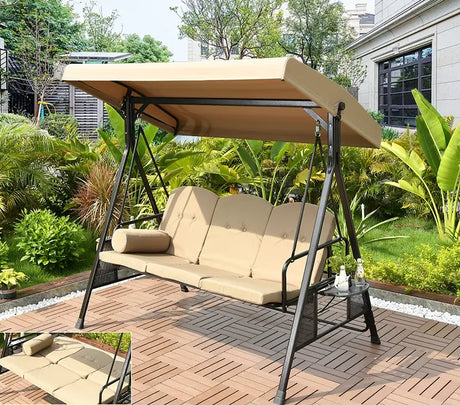 MOJIA Adalyn Hanging Swing Chair for Elegant Garden Seating from MOJIA