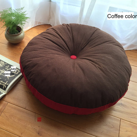 PAULOWNIA Akihiko Soft Cotton-Linen Yoga Seat Pillow from PAULOWNIA
