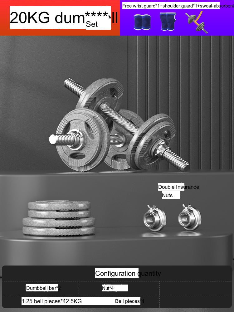 KANGSITE Adjustable Dumbbells for Men's Home Gym Training Set from KANGSITE