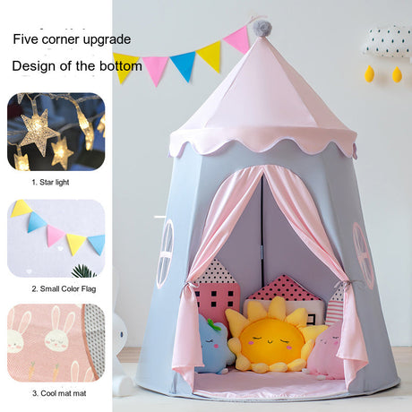 LITTLE DOVE Amaya Whimsical Indoor Castle Tent from LITTLE DOVE