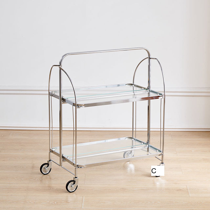 A&D Quindaro Compact Foldable Dining Cart from A&D