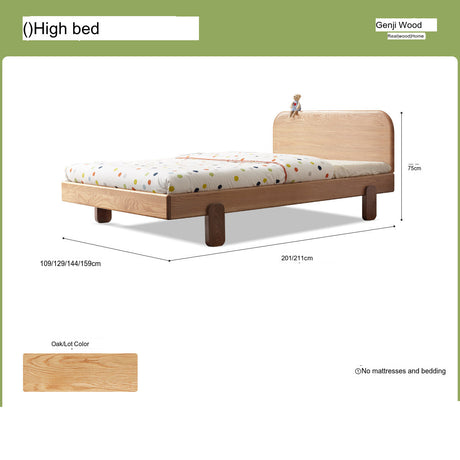 GENJI Akira Sleek Scandinavian Minimalist Crib from GENJI
