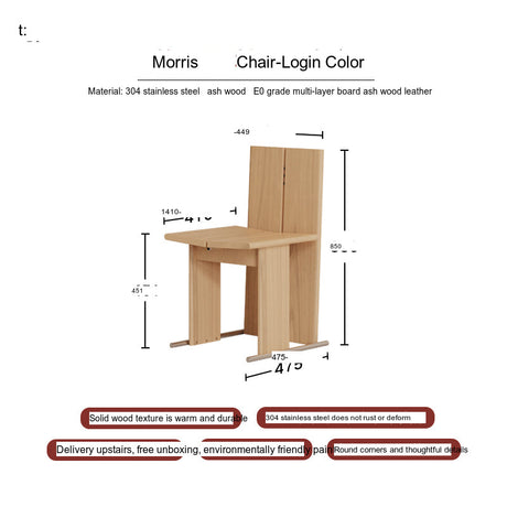 TELLS Santiago Retro Luxury Black Solid Wood Dining Chair from TELLS
