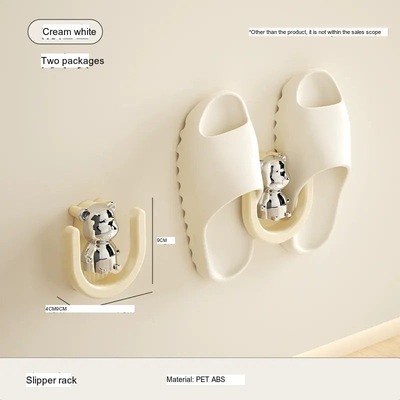 MANDELA Seraphina Versatile Space-Saving Bathroom Slipper Rack. from MANDELA