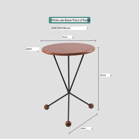 ABOUT WHITE Akira Elegant Cherry Light Luxury Coffee Table from ABOUT WHITE