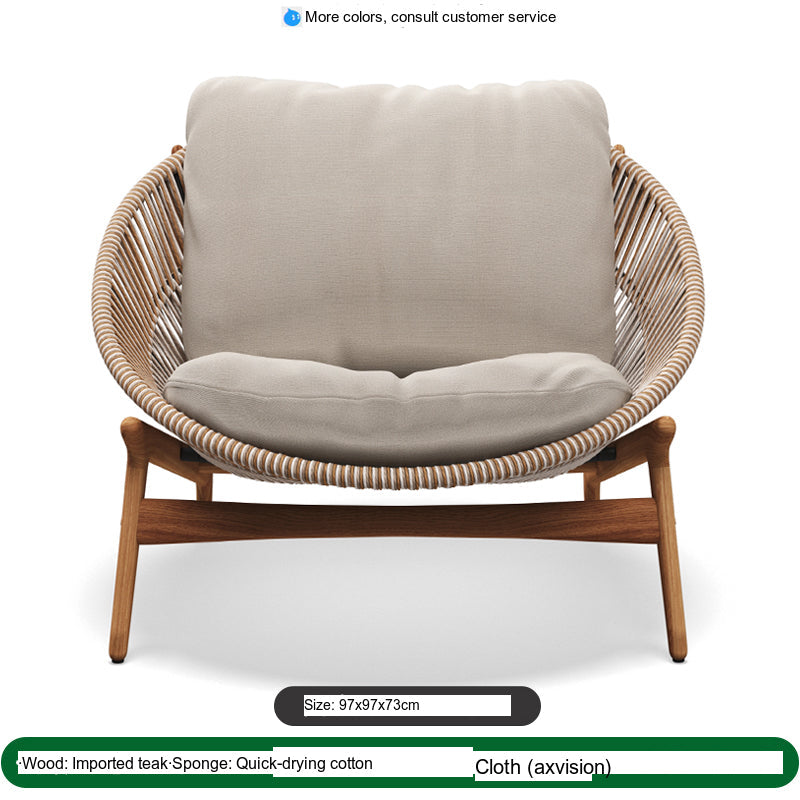 DIME GARDEN Valois Waterproof Sunscreen Outdoor Sofa from DIME GARDEN