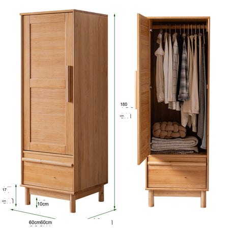 BAIYA SHUNAN Kazuki Elegant Wooden Wardrobe Furniture from BAIYA SHUNAN