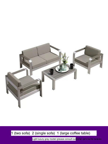 ZIYE Kaohsiung Waterproof Stylish Outdoor Sofa Set from ZIYE