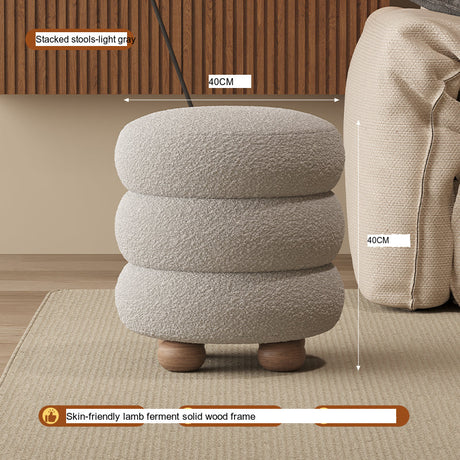 FANMINGDI Tashkent Elegant Upholstery Makeup Stool from FANMINGDI