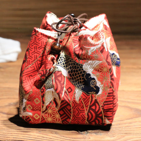 PAULOWNIA Kiyoshi Chic Handcrafted Storage Bag from PAULOWNIA