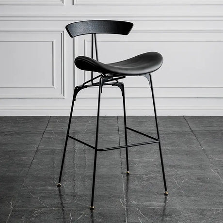 ABOUT WHITE Amaya Elegant Industrial Bar Stool from ABOUT WHITE