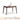 GENJI Hiroshi Solid Wood Folding Dining Table from GENJI