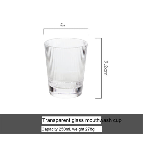 TIANRUN Alhambra Cozy Nordic Striped Wash Cup Set from TIANRUN
