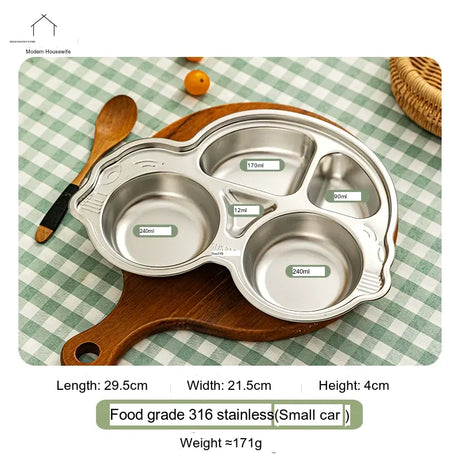 MH Isabella Eco-Friendly Durable Childrens Dinner Plate from MH