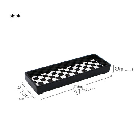 EPIUS Lysandra Minimalist Nordic Black & White Board Box from EPIUS