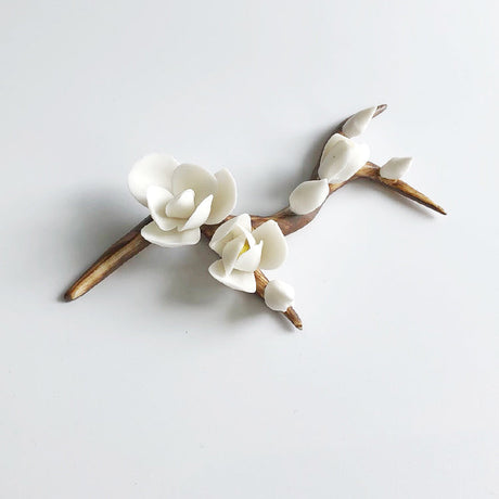 PAULOWNIA Marisol Elegant Handmade Ceramic Jewelry Decor from PAULOWNIA