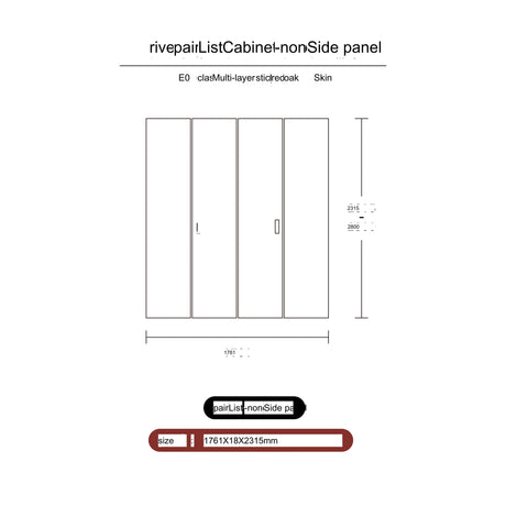TELLS Akihiro Stylish Sliding Door Wardrobe from TELLS