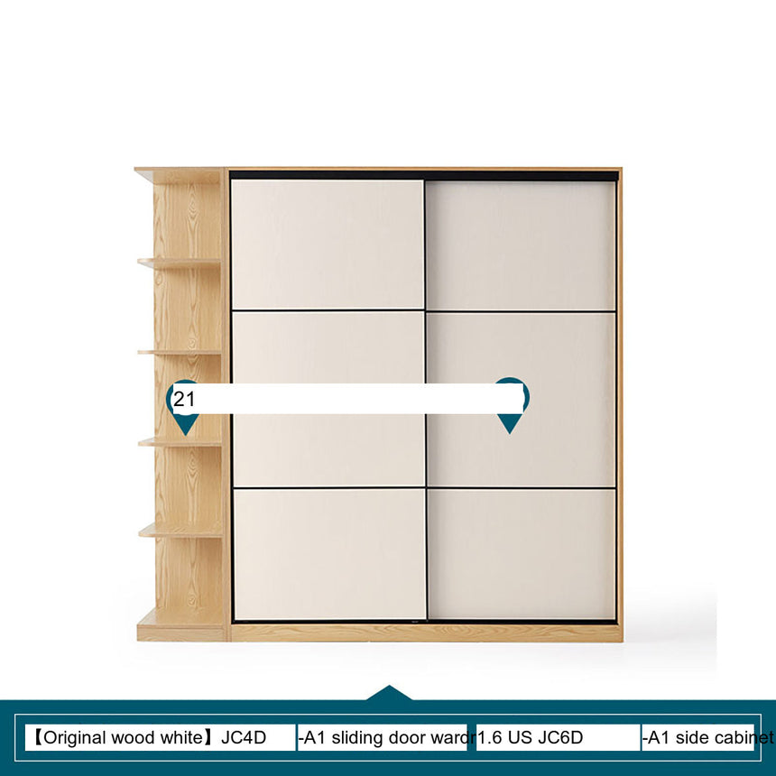 LINSYKIDS Japanese Style Sliding Door Wardrobe from LINSY KIDS