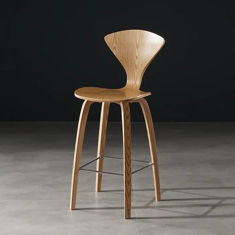 ABOUT WHITE Mistral Vintage Nordic Wooden Bar Chair from ABOUT WHITE