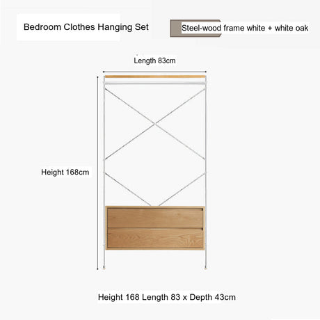 OGI NO RYOHIN INS Style Storage Cabinet with Hanger from OGI NO RYOHIN