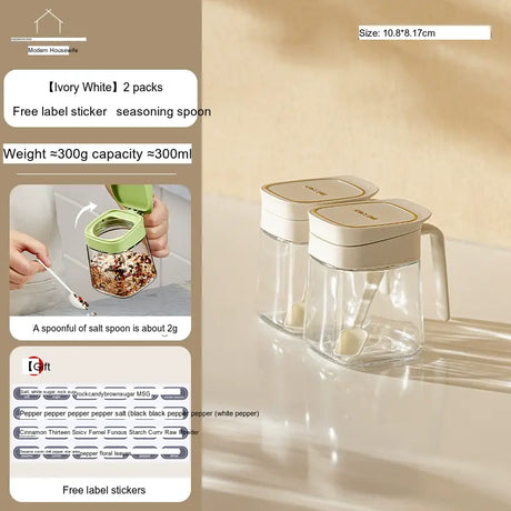 MH Valencia Sophia Elegant Kitchen Set Seasoning Pots from MH