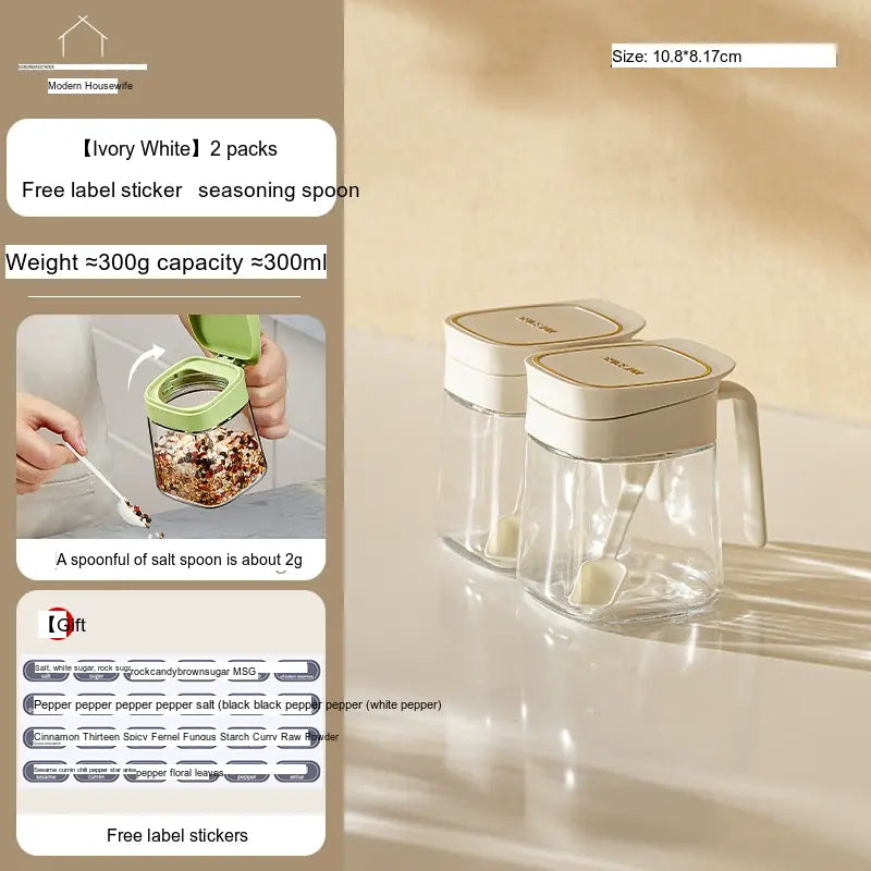 MH Valencia Sophia Elegant Kitchen Set Seasoning Pots from MH