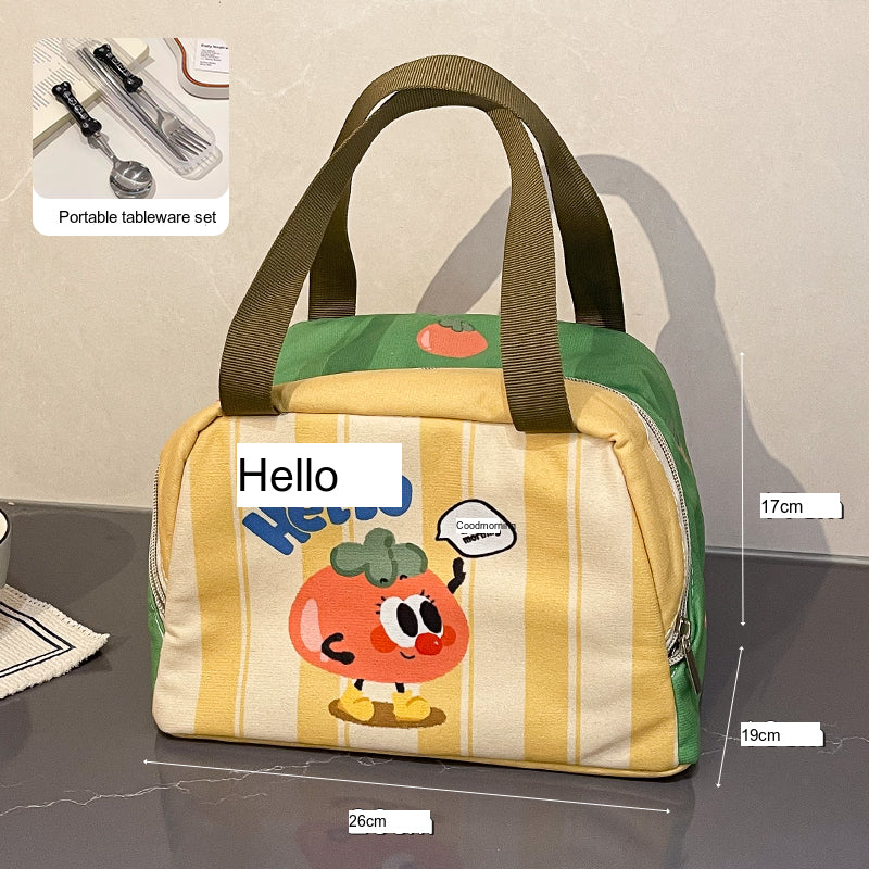 MI XIAOXIAO Aisling Insulated Waterproof Lunchbox Bag for Students from MI XIAOXIAO