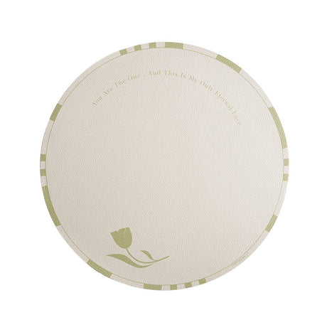 MOMO'S TALK Marisol Waterproof Oil-Proof Cushion Table Pad from MOMO'S TALK