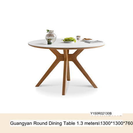 GENJI Haruki Elegant Oak Dining Set from GENJI