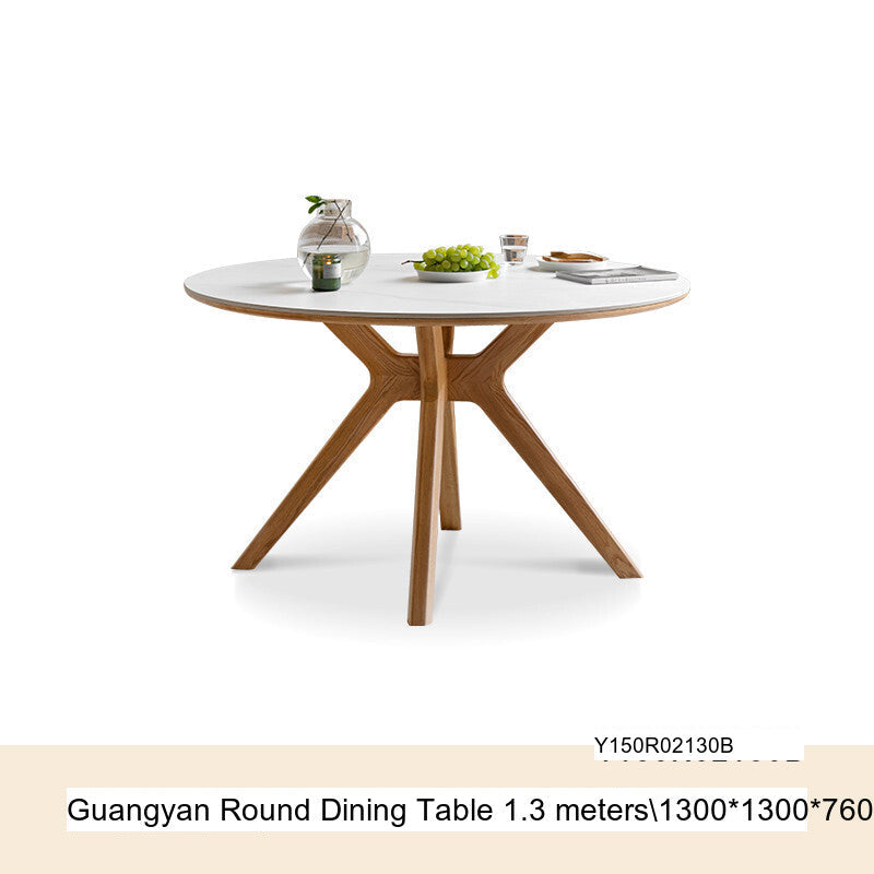 GENJI Haruki Elegant Oak Dining Set from GENJI