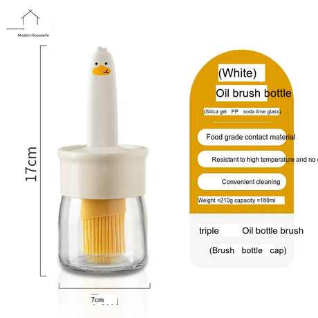 MH Yamaguchi Versatile Food-Grade Oil Brush from MH