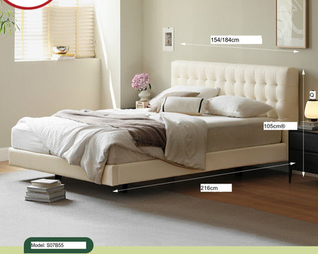 GENJI Minho Elegant Minimalist Suspended Double Bed from GENJI