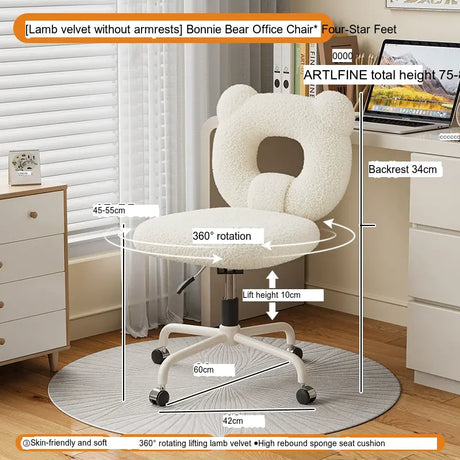 XIMIKA Isolde Ergonomic Stylish Office Chair from XIMIKA