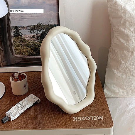 MI XIAOXIAO Amaya Elegant Compact Mirror - Standable Desktop Makeup Type from MI XIAOXIAO