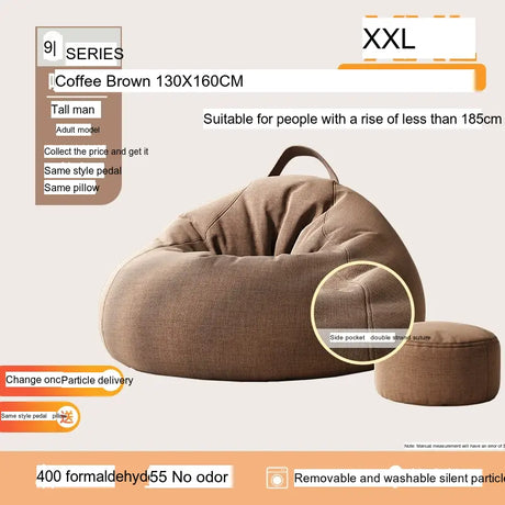 LEDONG Elowen Cozy Creative Bean Bag Chair from LEDONG