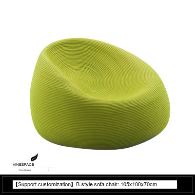 RATTAN SPACE Isolde Light Luxury Balcony Chair from RATTAN SPACE