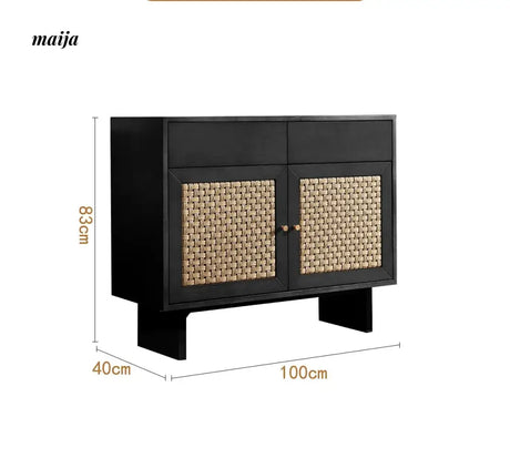 RATTAN CRAFTSMAN Solid Wood Foodside Cabinet from RATTAN CRAFTSMAN