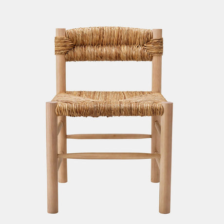 GENJI Athenia Rustic Comfortable Solid Wood Dining Chair from GENJI