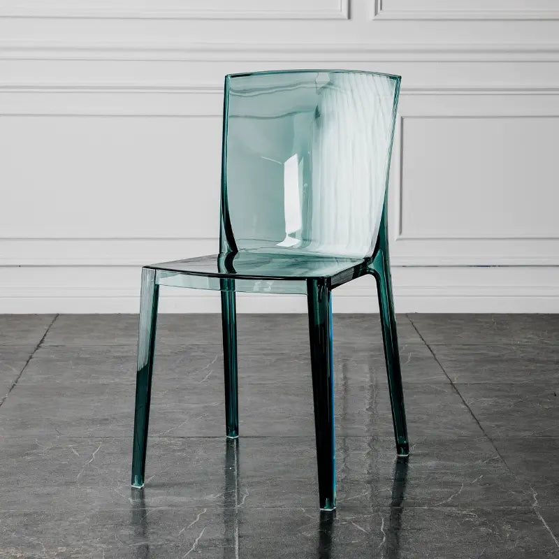 ABOUT WHITE Elowen Transparent Acrylic Dining Chair from ABOUT WHITE