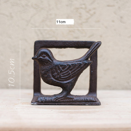 JUHAN Aizawa Vintage Cast Iron Paper Towel Stand from JUHAN