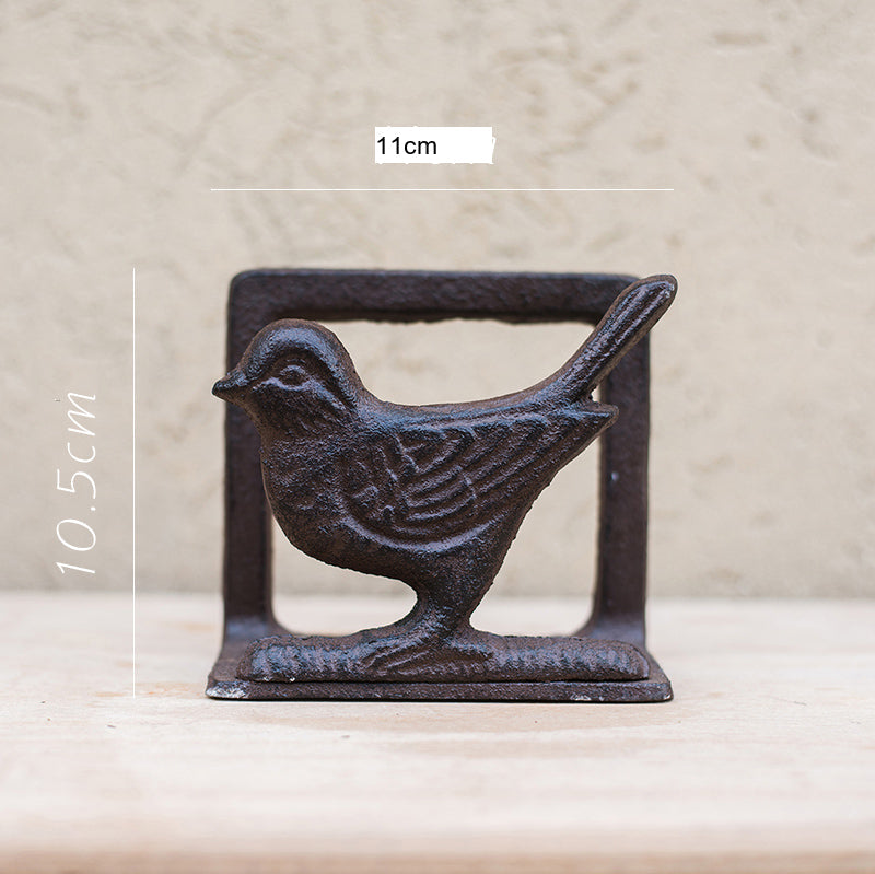 JUHAN Aizawa Vintage Cast Iron Paper Towel Stand from JUHAN