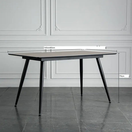 ABOUT WHITE Elowen Minimalist Cement Table Set from ABOUT WHITE