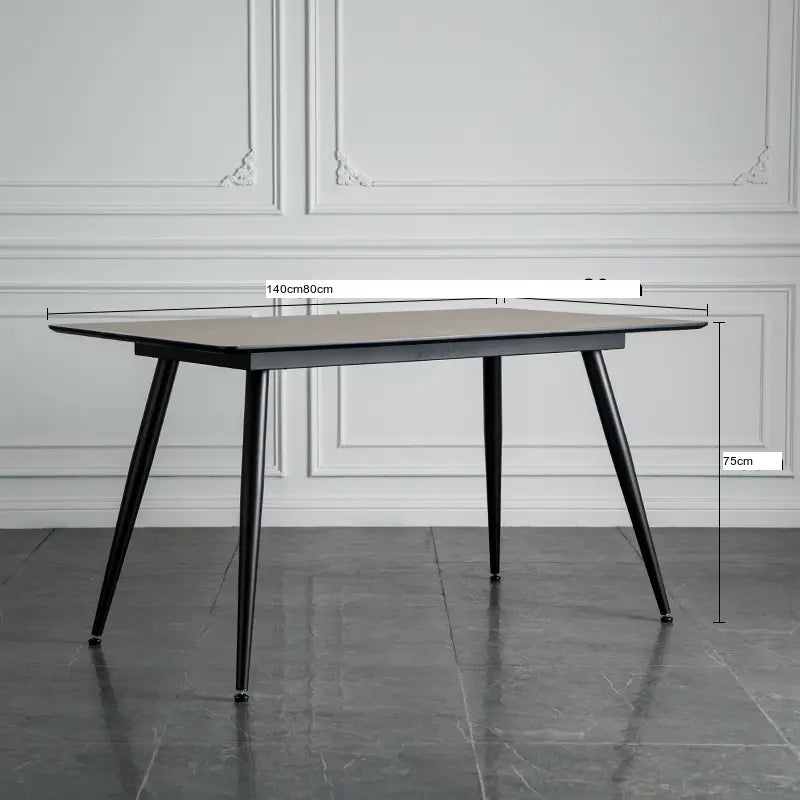 ABOUT WHITE Elowen Minimalist Cement Table Set from ABOUT WHITE
